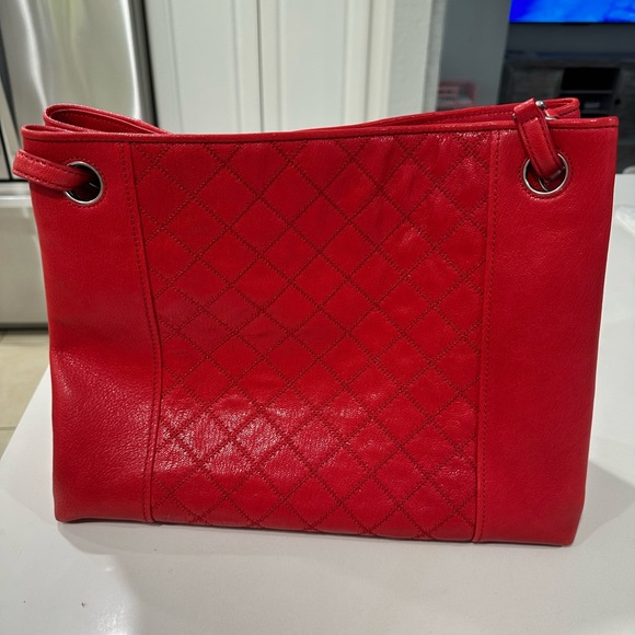 Tory Burch Tote Bag Red - Picture 2 of 5